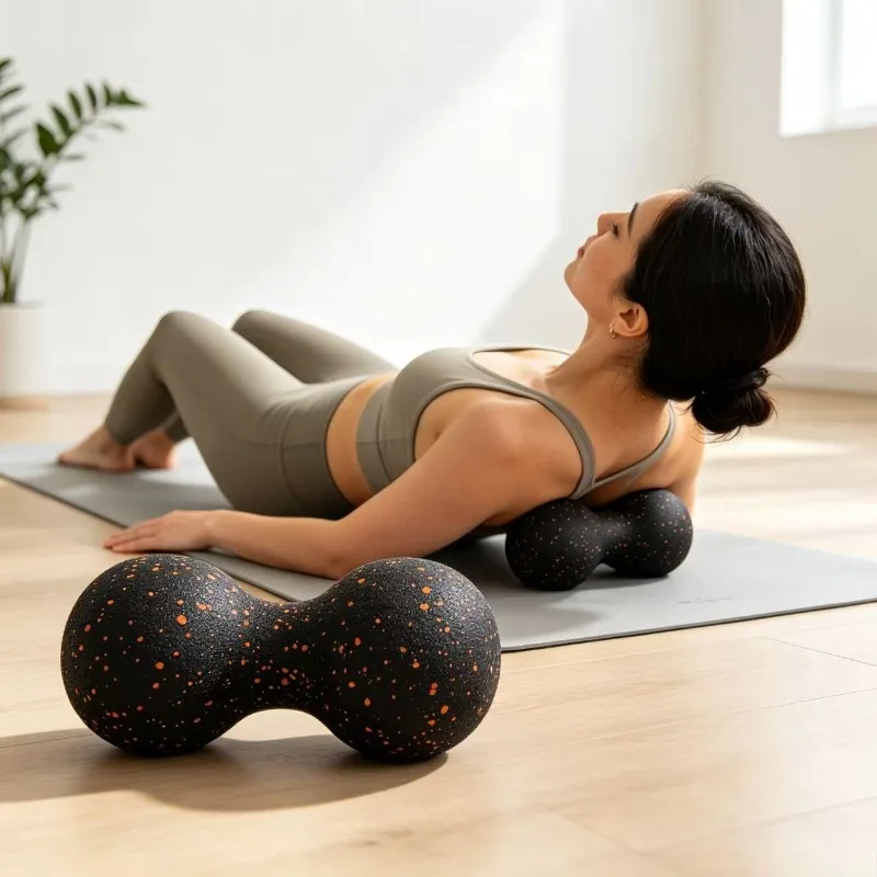 EPP Peanut Balls Body Massage Fascia Ball Yoga Foam Block High Density Muscle Relaxation Lacrosse Exercise Fitness Relieve Pain