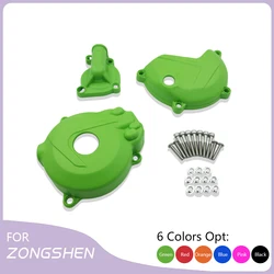 Motorcycle NC Engine Cover Clutch Magneto Water Pump Protection Case For AVANTIS ENDURO MOTOLAND BRZ MOTAX KAYO ZONGSHEN ZUUMAV