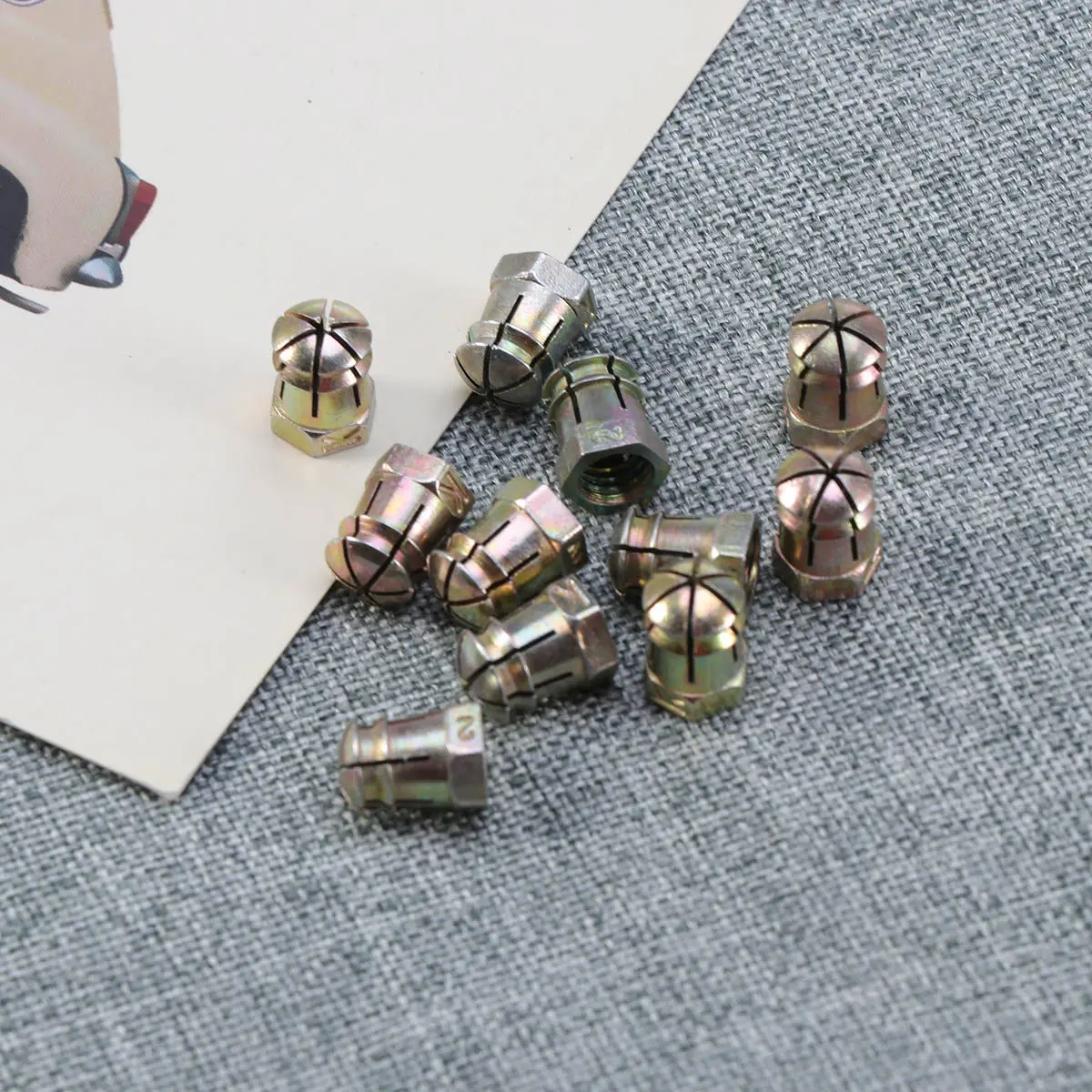 

10 комплектов крепежных вставок: прочные и надежные мебельные соединители с конической резьбой, устойчивые к вырыванию, для шкафов и деревянной мебели