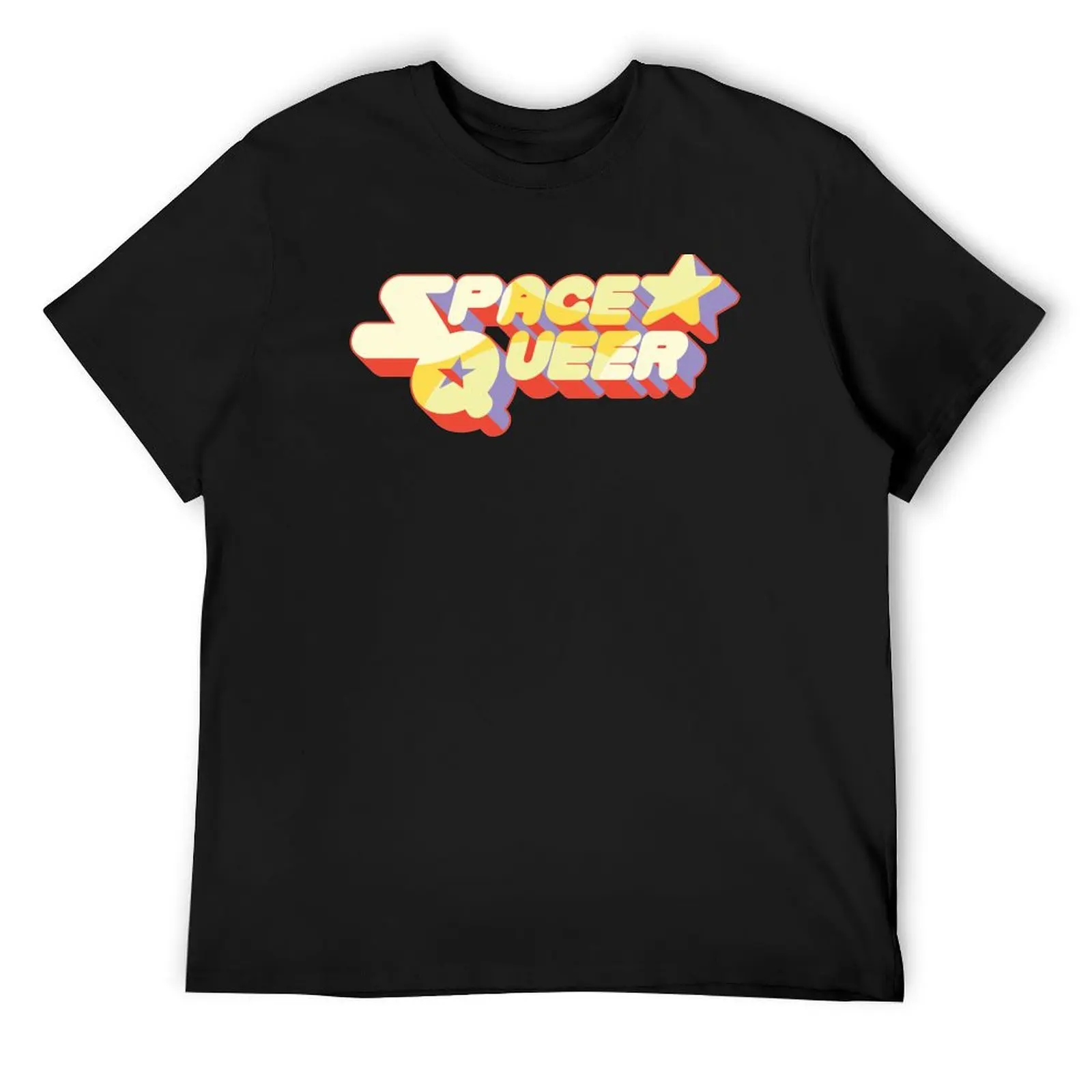 

Crystal Space Queer T-Shirt plus size clothes graphic tee shirt affliction shirts black t shirts for men