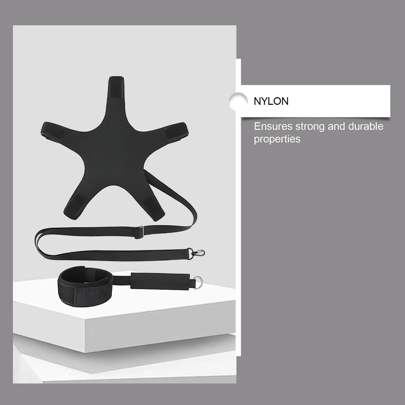 축구 킥백 트레이너 운동 장비, 끈 조절 가능한 손목 밴드 포함, 실내 소년 소녀용 연습 훈련 보조기구