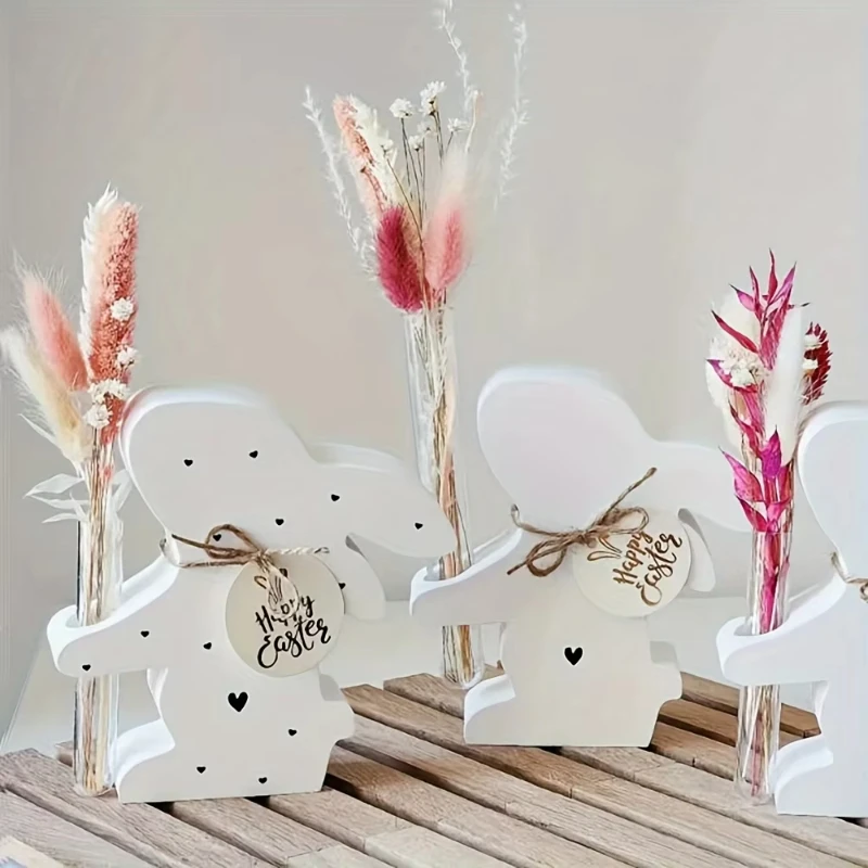 

1pc rabbit flower-wrapping silicone mold, rabbit hydroponic vase mold