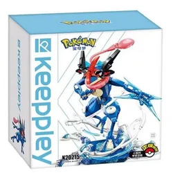 Pokemon Original Assembled Building Blocks Toys Anime Figures Evolve Elf Greninja Cartoon Model Ornaments Toy Kids Birthday Gift