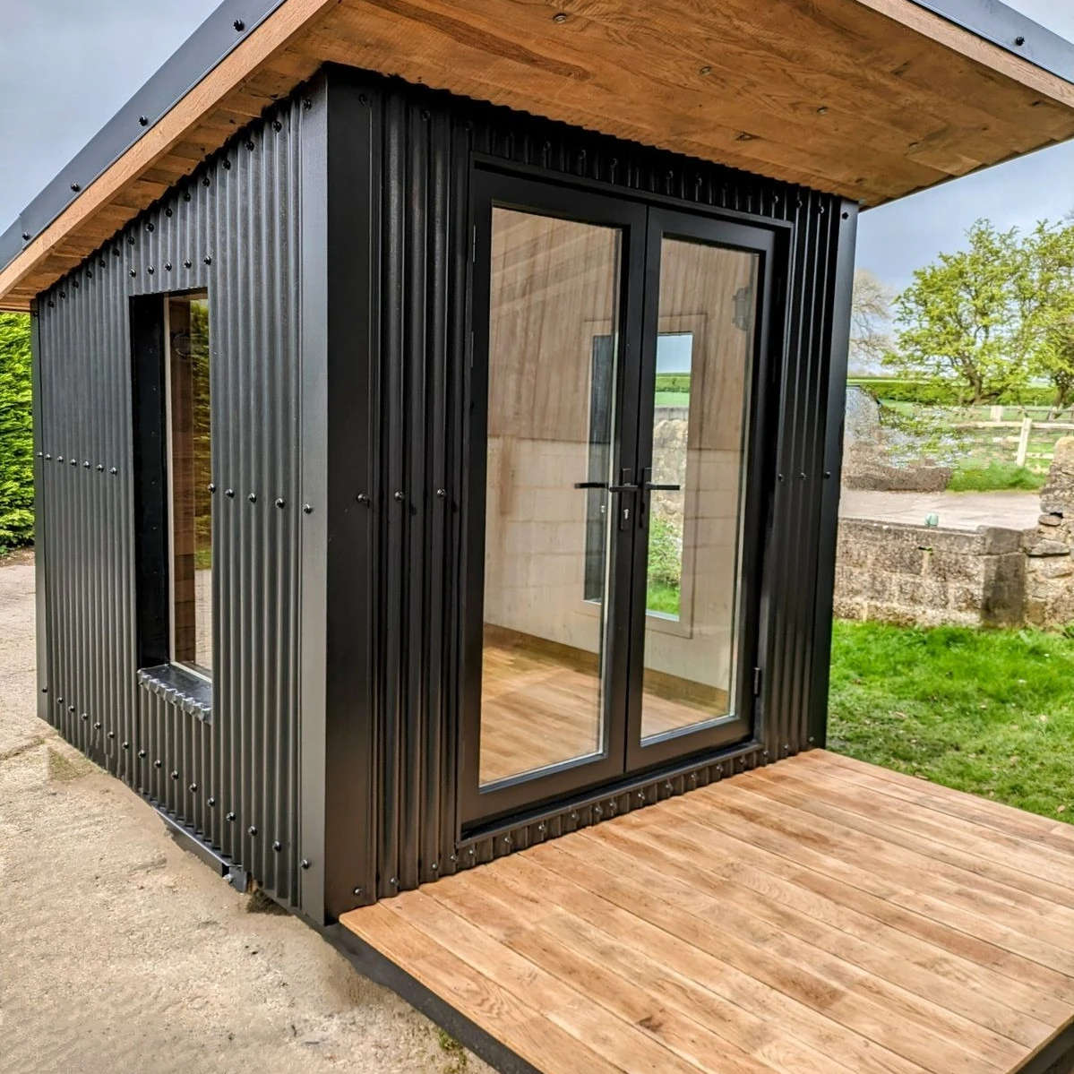 

Most Popular Exterior Swing Doors Anti-Theft Aluminum Security Front Doors Double Swing French Door for Shop Mall Villas Houses