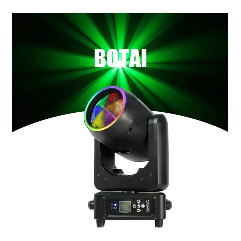 2026 Disco Stage LED 150W Moving Beam Light With Head LED With Circle For Dj Lights
