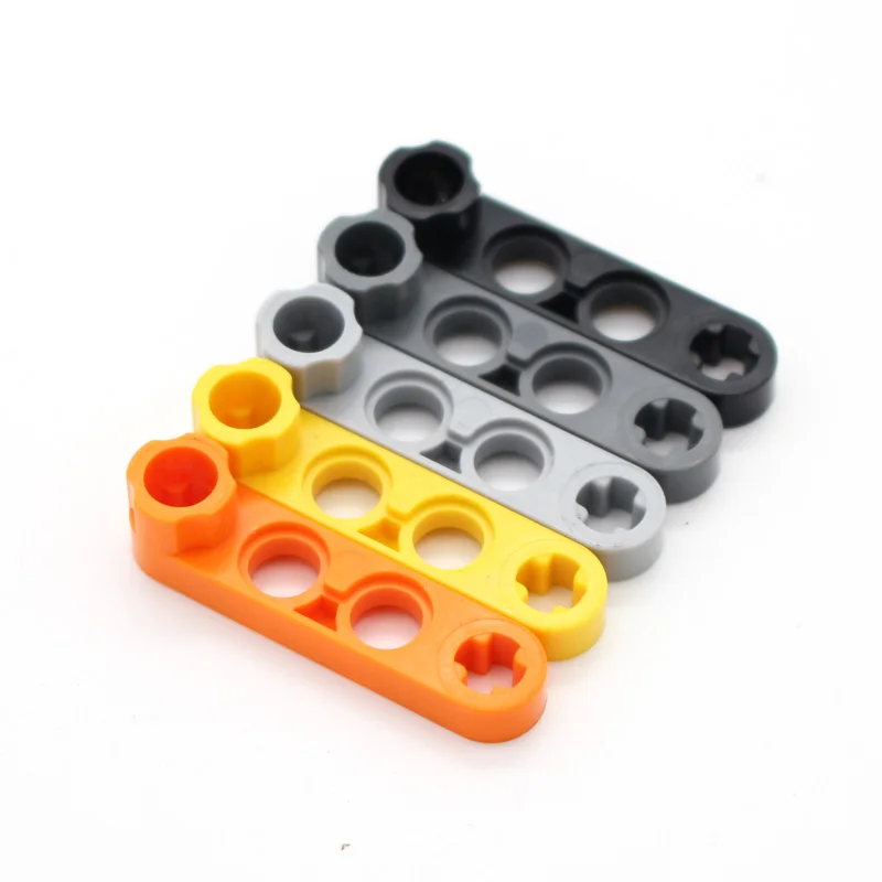 80pcs Technology Parts 32006 Modified Stud Connector Thin 1x4 Bricks Building Block Accessories Machine Parts Compatible Toy