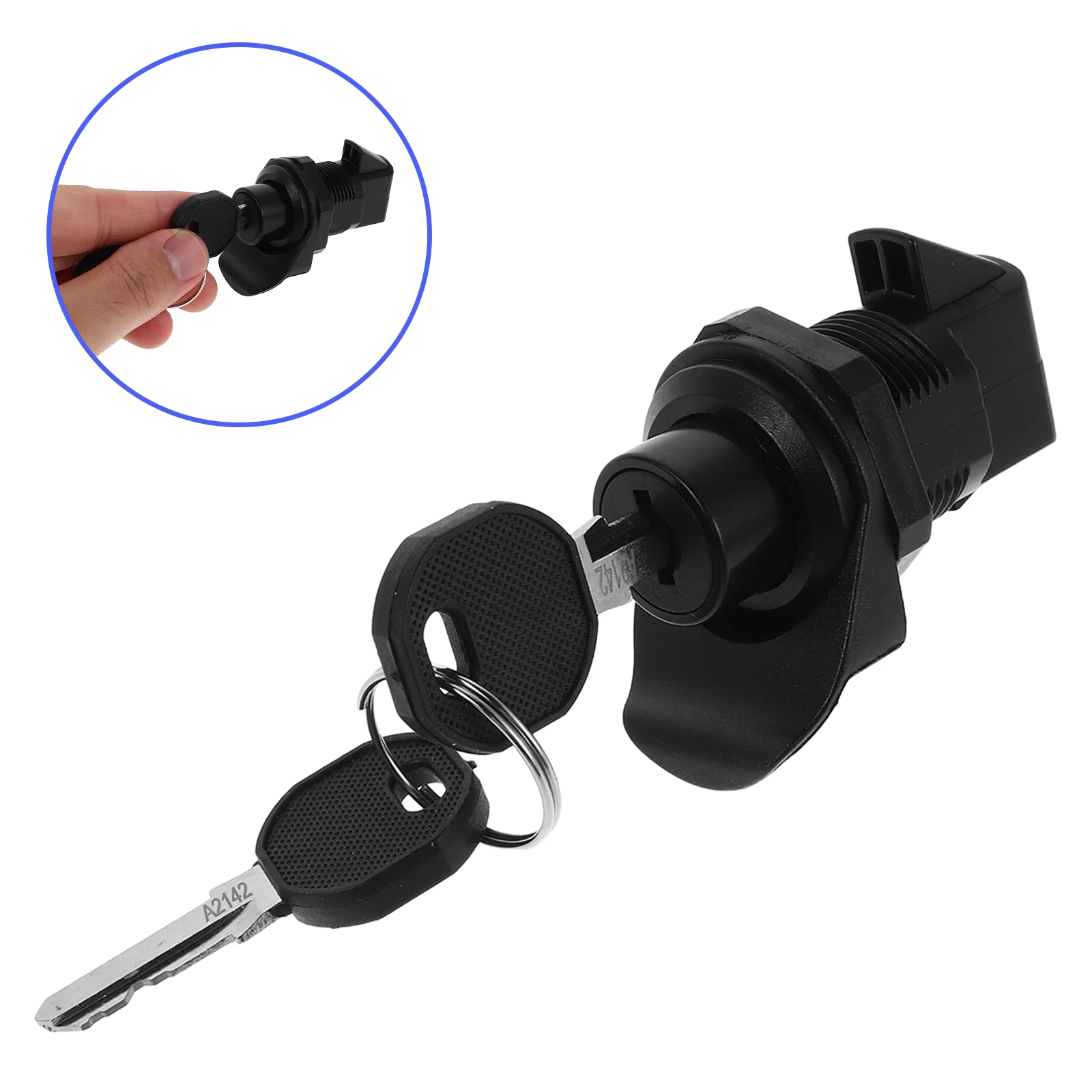 

Button Lock Rv Locks for Storage Door Push Latch Catch Cabinet Distribution Box