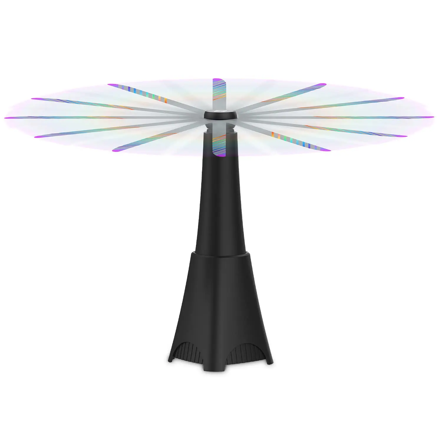 1pcs Portable Fly Fans For Tables Effective Fly Repellent Fan Keeps Flies Away With Soft Blades USB Picnic BBQ Party Fly Fans