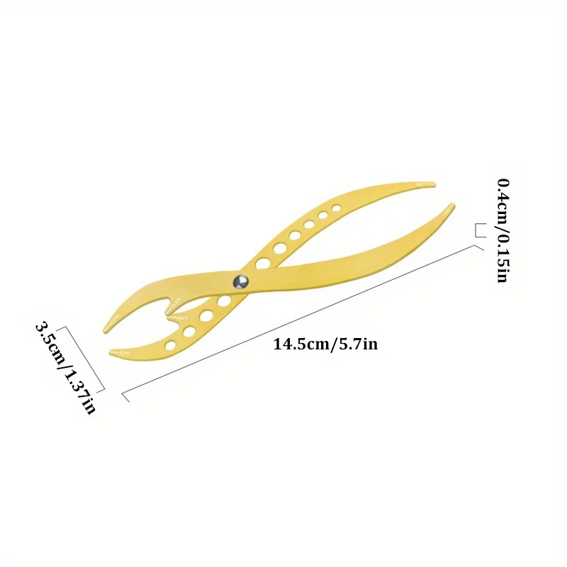 المعادن Microblading التوازن تحديد المواقع متساوية الحاجب رسم الخرائط البوصلة النسبة الذهبية حاكم قياس تشكيل أداة 1 قطعة