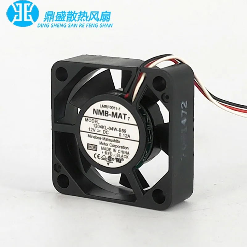 1pcs * 1204KL-04W-B59 ORIGINAL NEW COOLING FAN DC12V 0.12A 3010 30*30*10mm RADIATOR