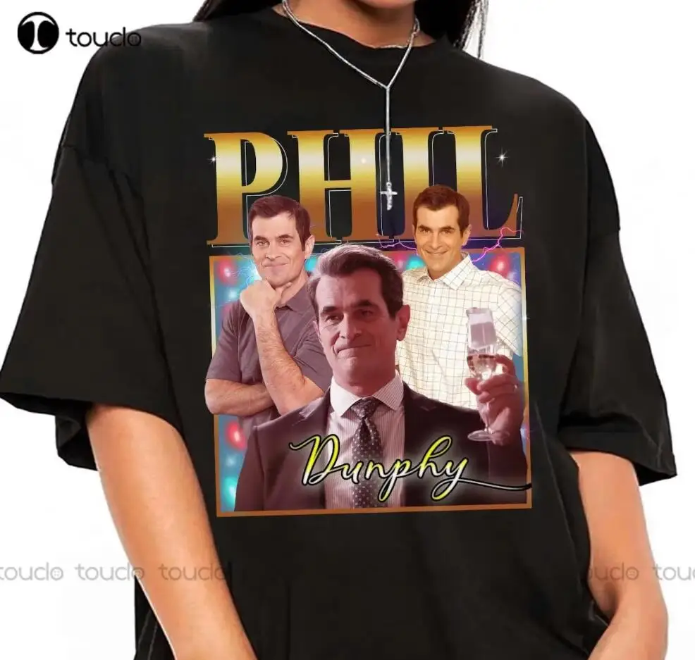 

Phil Dunphy Modern Family Phil Dunphy Ty Burrell Shirt Vintage Mens Designer Xs-5Xl Printed Tee