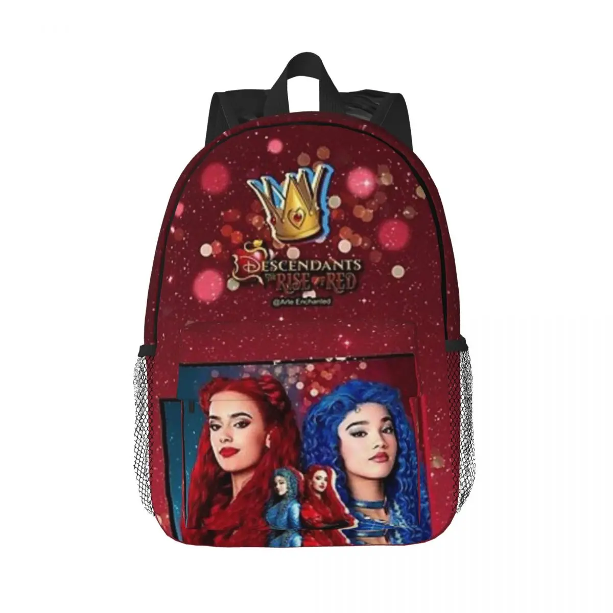 Descendants 4 The Rise Of Red Printed Lightweight Casual Schoolbag For School, Outdoor, Shopping, Office 15inch