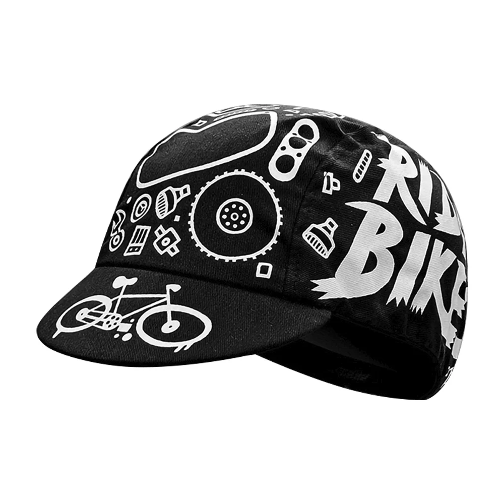 Funny Cool Black Blue 2 Styles Ride Bike New Classical Cycling Caps OSCROLLING Gorra Ciclismo Unisex