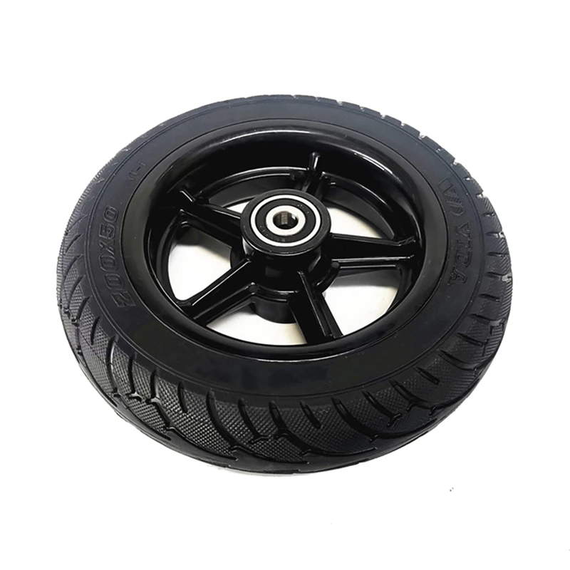 

200X50 Solid Tire Wheel For Electric Scooter Balance Car 8Inch Solid Wheel Explosion-Proof Puncture Proof Tubeless Parts