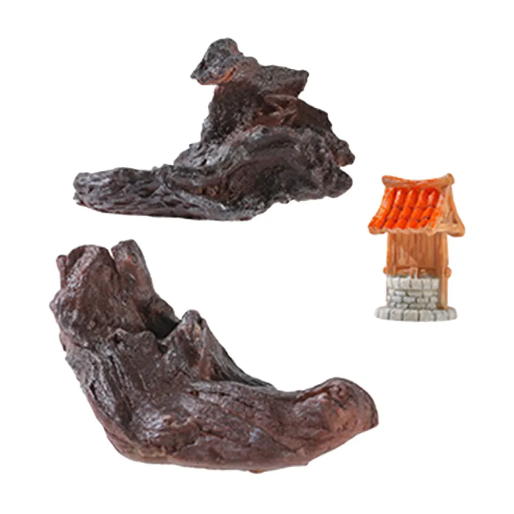 

Lifelike Simulation Driftwood Decor For Fish Tank Aquatic Environment Tree Branches Resin Crafts Unique Underwater Landscape
