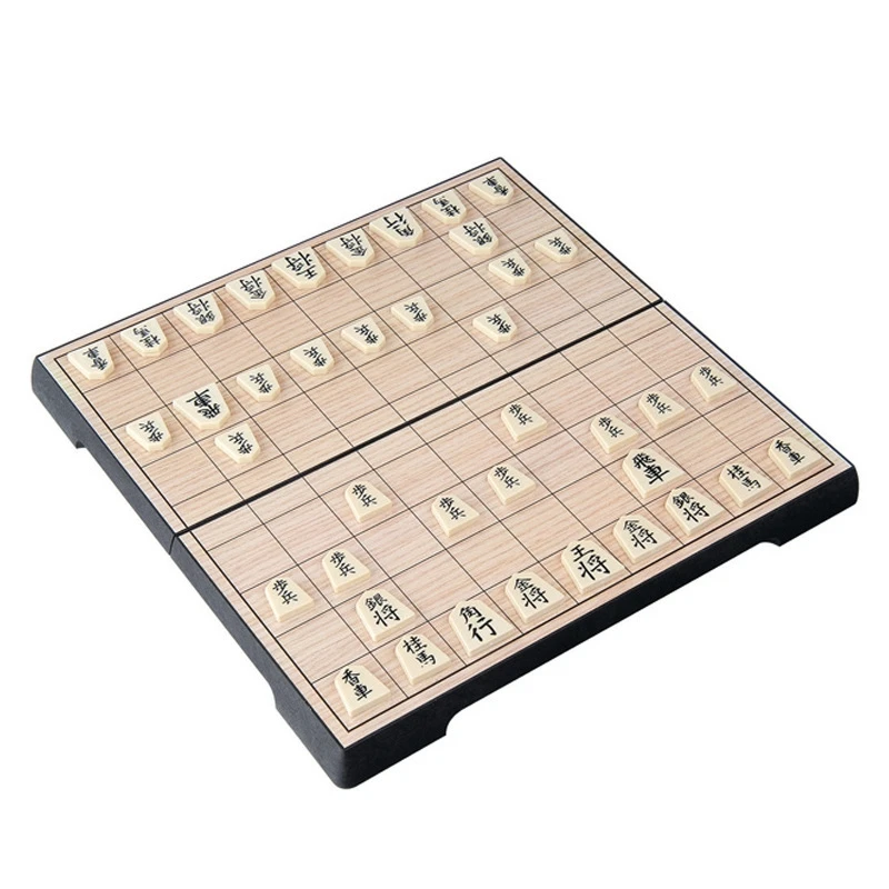 FBIL-Medium Folding Magnetic Board Japanese Shogi Set Japanese Chess