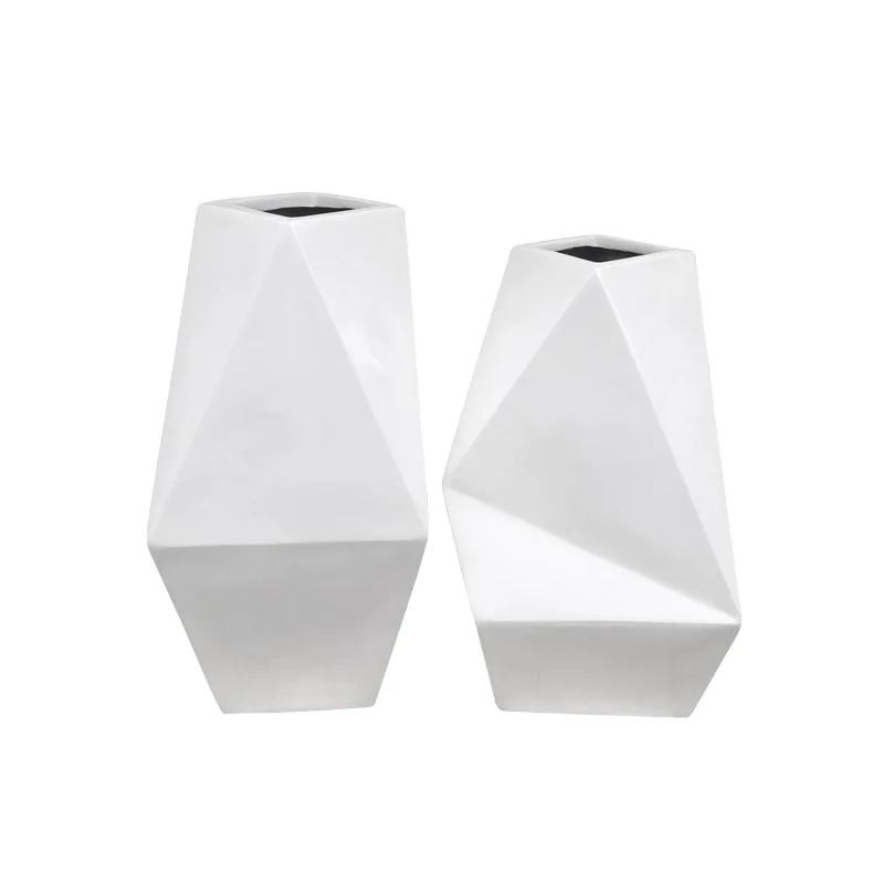 

FRP flower pot, resin large flower pot, outdoor block greening in shopping mall