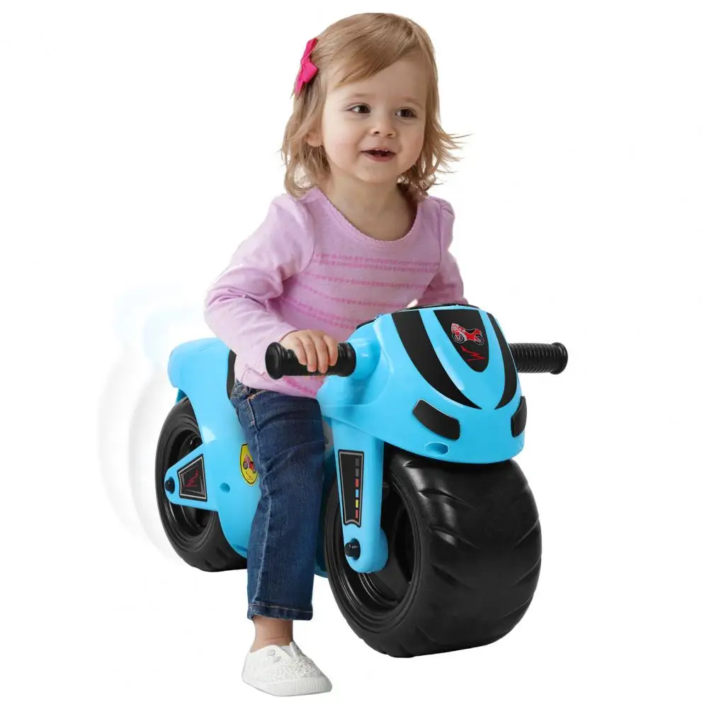 Toddler Motorcycle Retro-Style Toddler Balance Car Ride On Car Balance Bike for Kids Balance Coordination Training