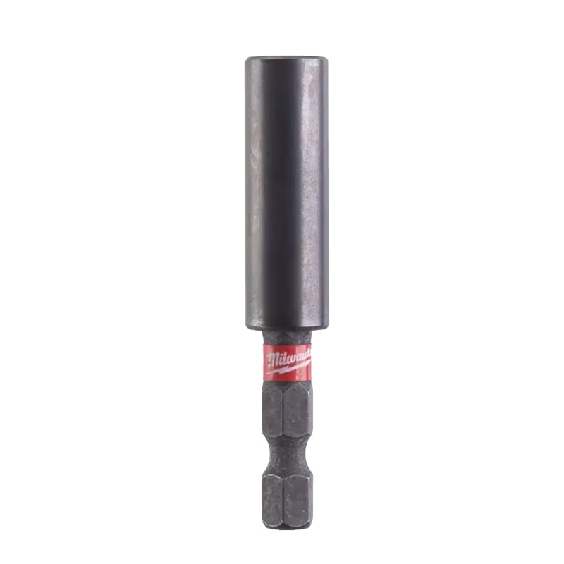 Milwaukee 4932352406 60mm 1/4” Hex Sleeve Shockwave Impact Duty Magnetic Bit Holder Power Tool Accessories