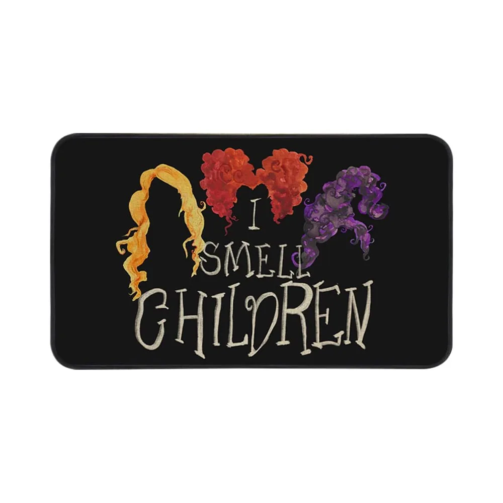 

Non Slip Welcome Doormat for Indoor and Outdoor I Smell Children Halloween room Decoration Party Supplies Gift 45x70 cm 1 Pcs