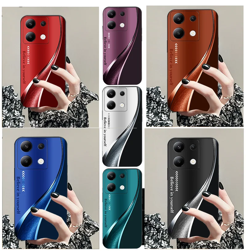 For Redmi Note 8 13 4 g 5 g 10 S 9 Plus 11 T Max Lite 7 Pro TPU Black Soft Phone Case  Series Business Mens Series Phone cover