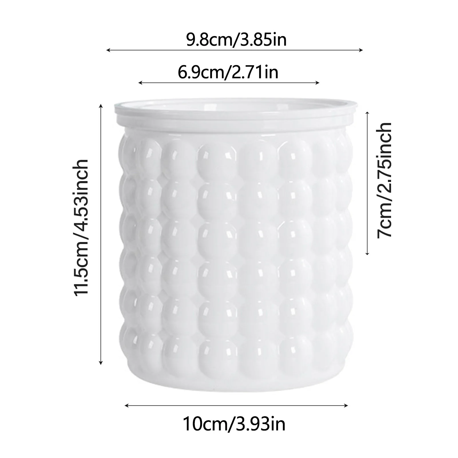 Self Watering Flowerpot Hydroponic Flower Pot Automatic Water-Absorbing Flowerpot Double Layer Plastic Self Watering Planter