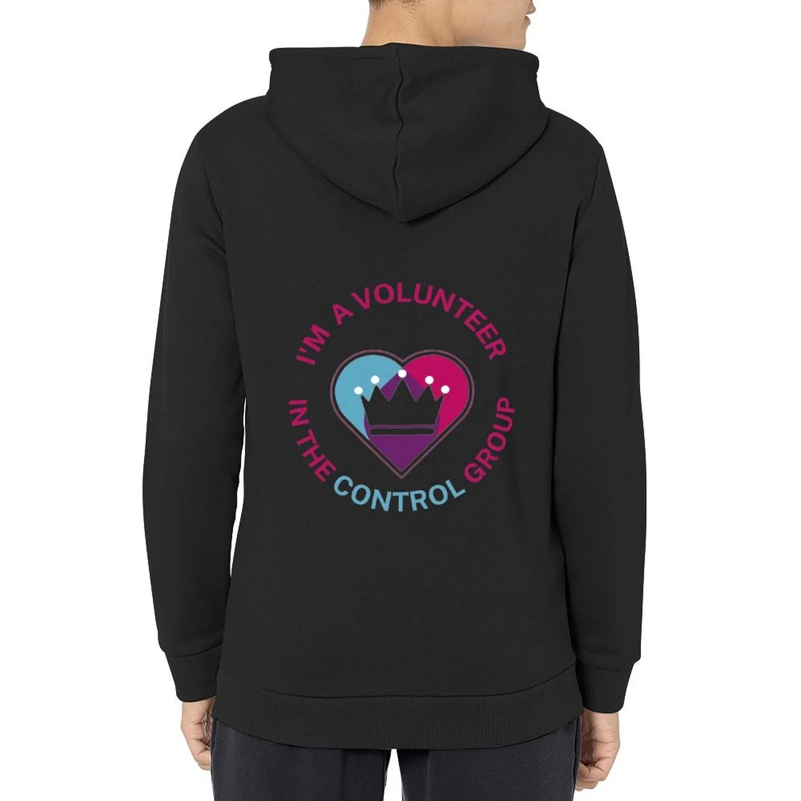 

I'm A Volunteer In The Control Group Hoodie men's sweat-shirt set anime clothes japanese style korean autumn clothes tracksuit