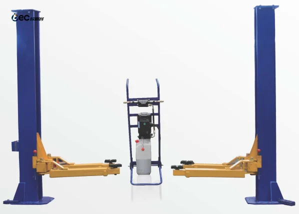 CE Approved Auto Lift Double Column Gantry High Quality 4000kg Lifting Capacity Hydraulic Two-Post Lifter Service Station Cars