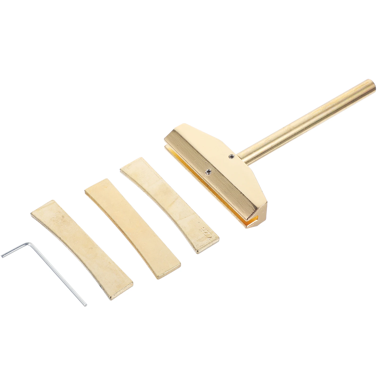 

1 set 1 Set Guitar Fret Press Caul Fret Insert Tool Luthier Repair Wrench Alloy Fretboard Pressing Tool Electric Bass Repair Kit