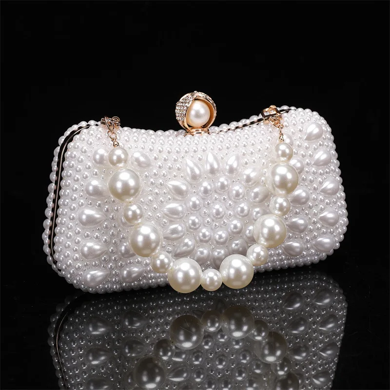 New pearl handmade bags, special beads for banquets
