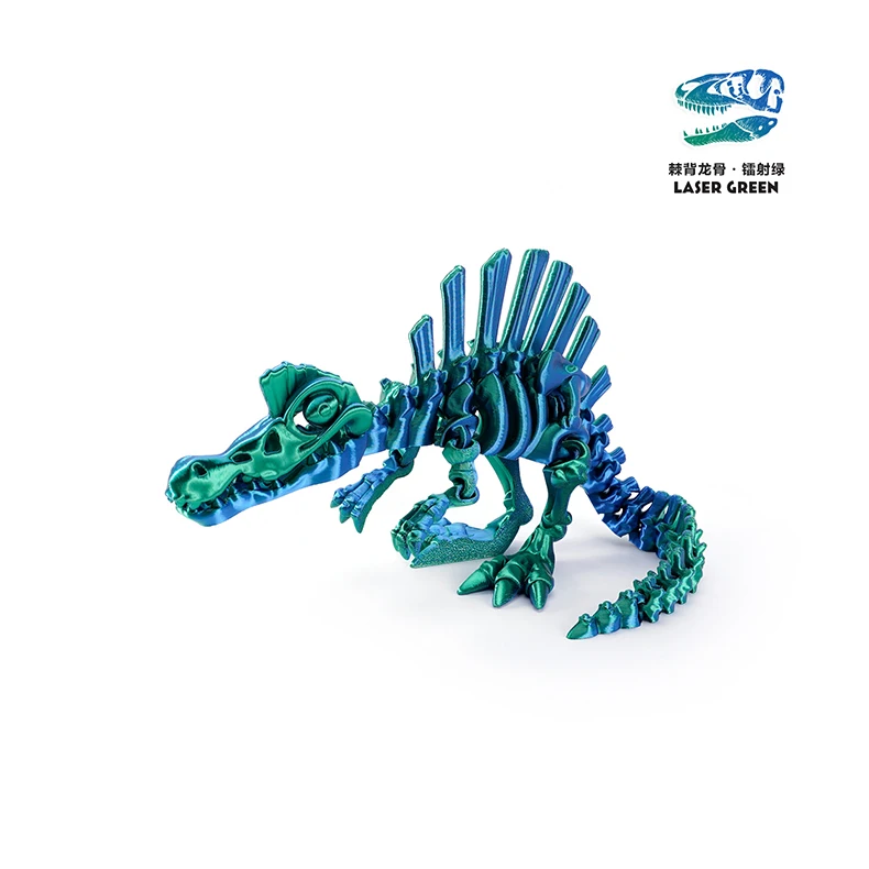 3D-Gedrucktes Rückengriff-Drachen-Ornament Dinosaurier-Serie Lustiges Ornament Handgefertigtes Skelett-Simulations-Ornament – Detail 19