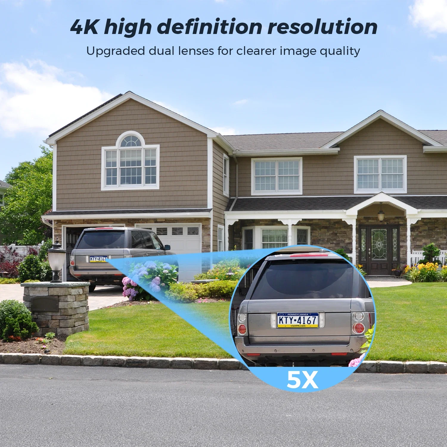 BESDER 4K Solar Wireless IP Camera 8MP 7800mAh Battery Outdoor HD 4MP Dual Lens WiFi CCTV Security Camera