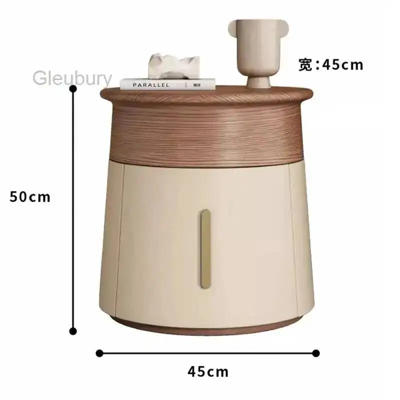 Small Creative Table Design Bedside Space Saving Drawers Storage Nightstand Unique Trendy Mesa De Noche Bedroom Furniture