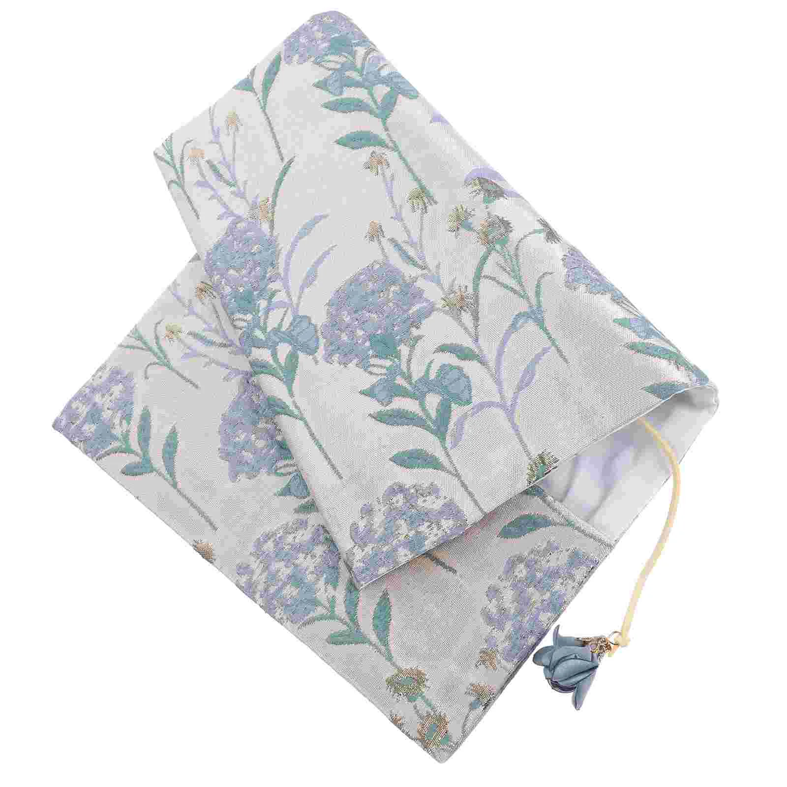 Handmade Cloth Book Cover Protector for Students Note Scrapbook Decorative Sleeve Books Manual Stylish