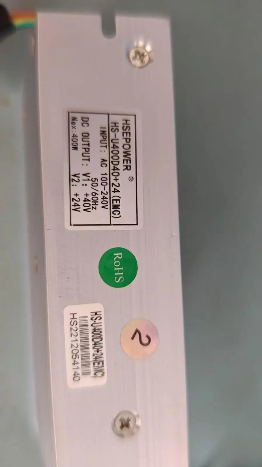 

ТВ-сценическое шоу 200 Вт светодиодная плата питания френеля HS-U400D40 + 24 (EMC)