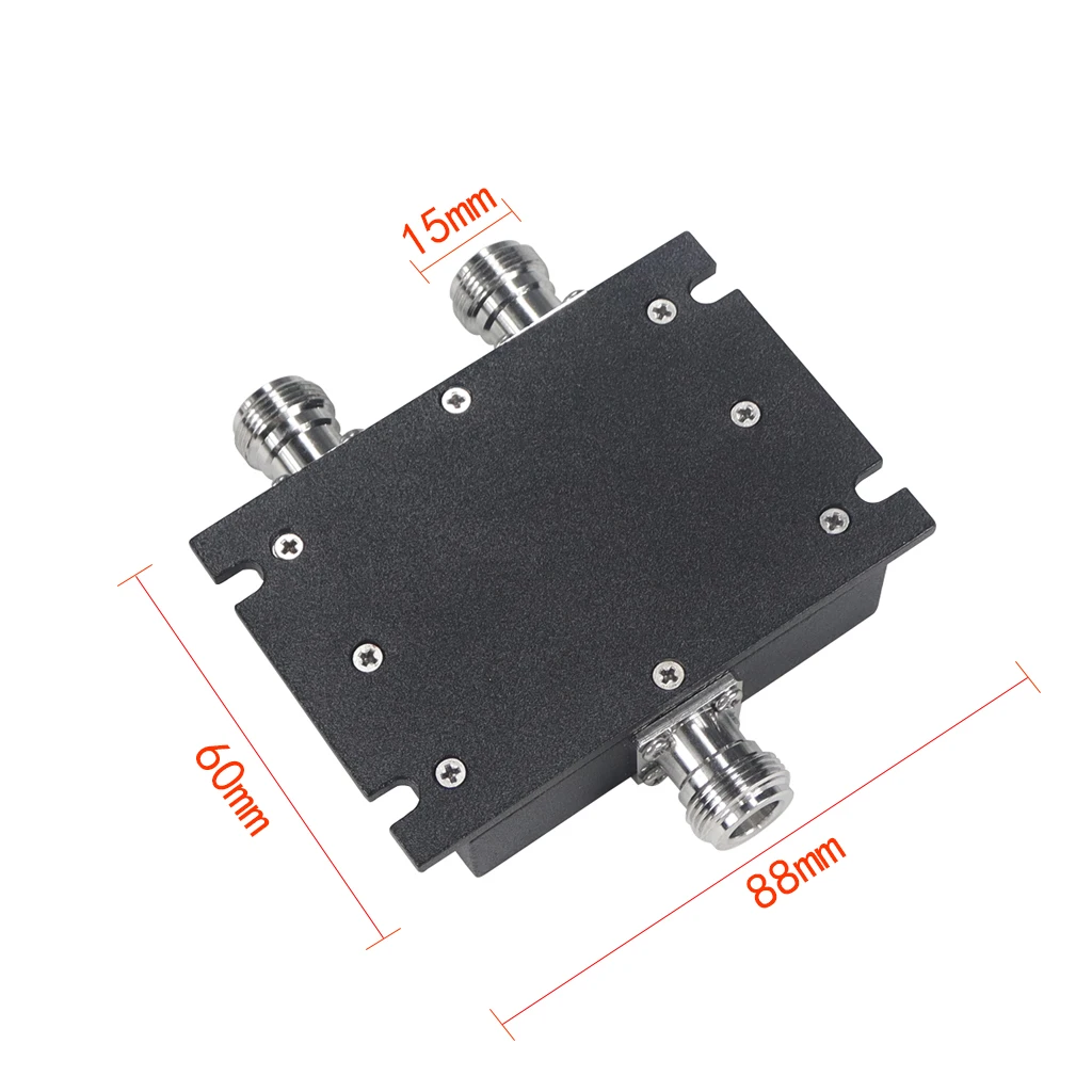 868MHz 915MHz Splitter Power Divider Splitter Miner 2 Way N Type  800-1000MHz Frequency Band for Helium Mining