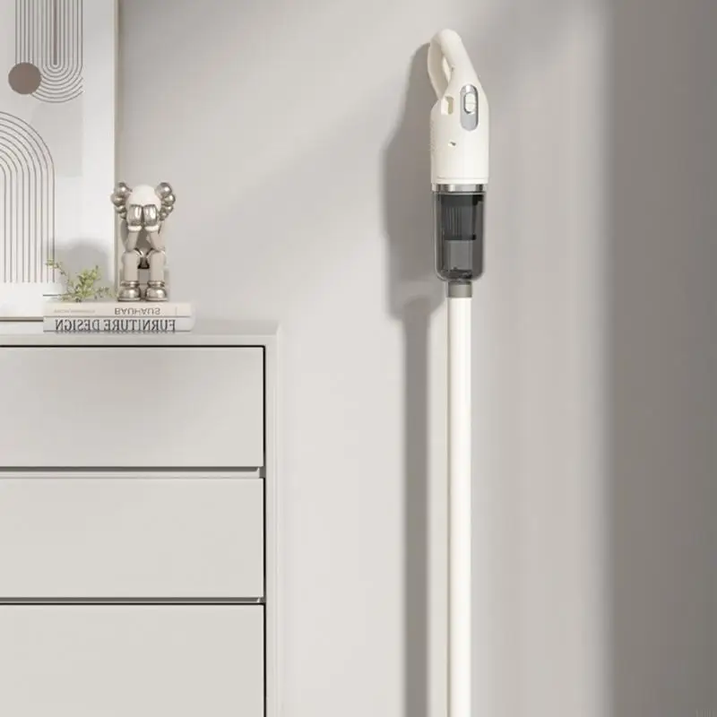 Radio Handheld Vacuum For Large Homes Multiple Face Brush Attachments Triplicate Sieving Structure Plastic Body