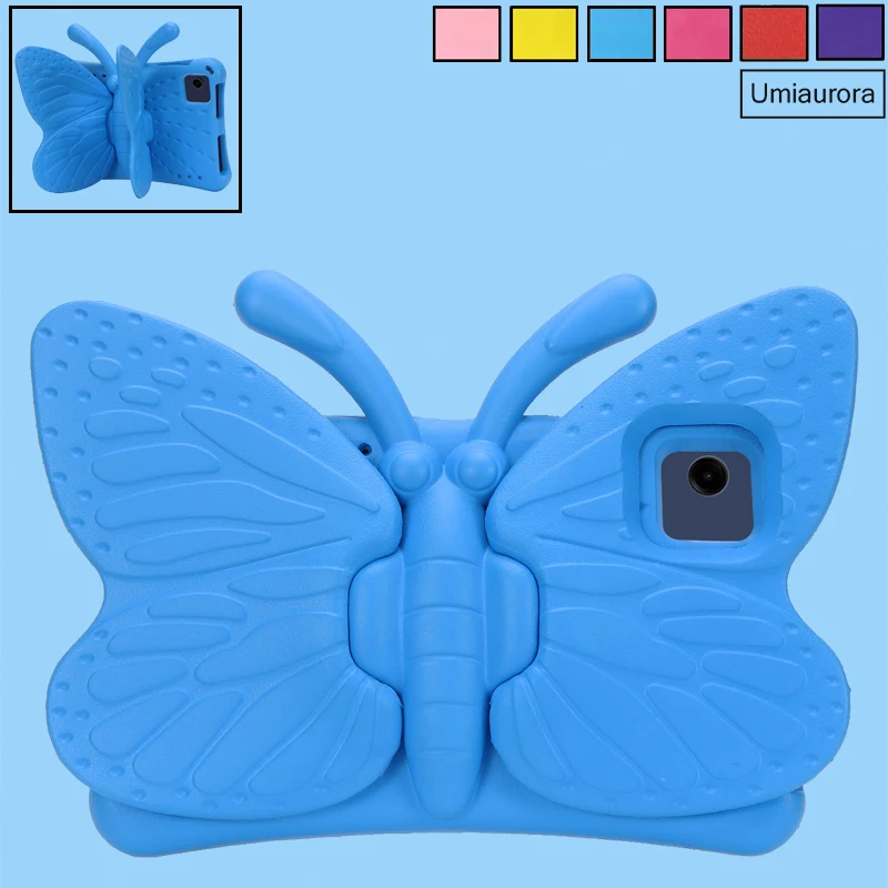 

For Samsung Tab A7 Lite A8 A9+ A11 Plus SM-X230 X210 X130 X110 S5E S6 Lite 10.4 inch Kids Shockproof Tablet Case Stand EVA Funda