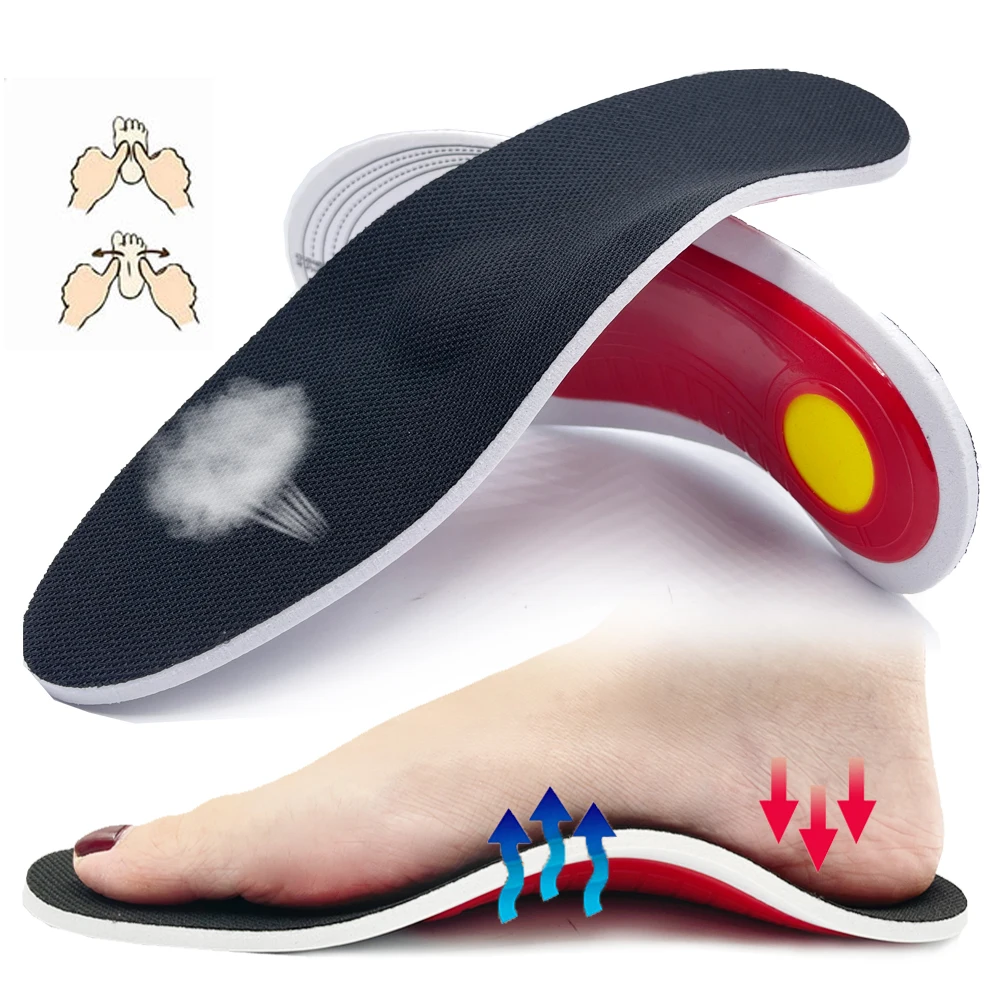 Orthopädische Einlegesohlen zur Unterstützung des hohen Fußgewölbes, orthopädische Plattfuß-Fußpflege, Plantarfasziitis, Schmerzlinderung, Linderung des Fußdrucks, Einlegepads