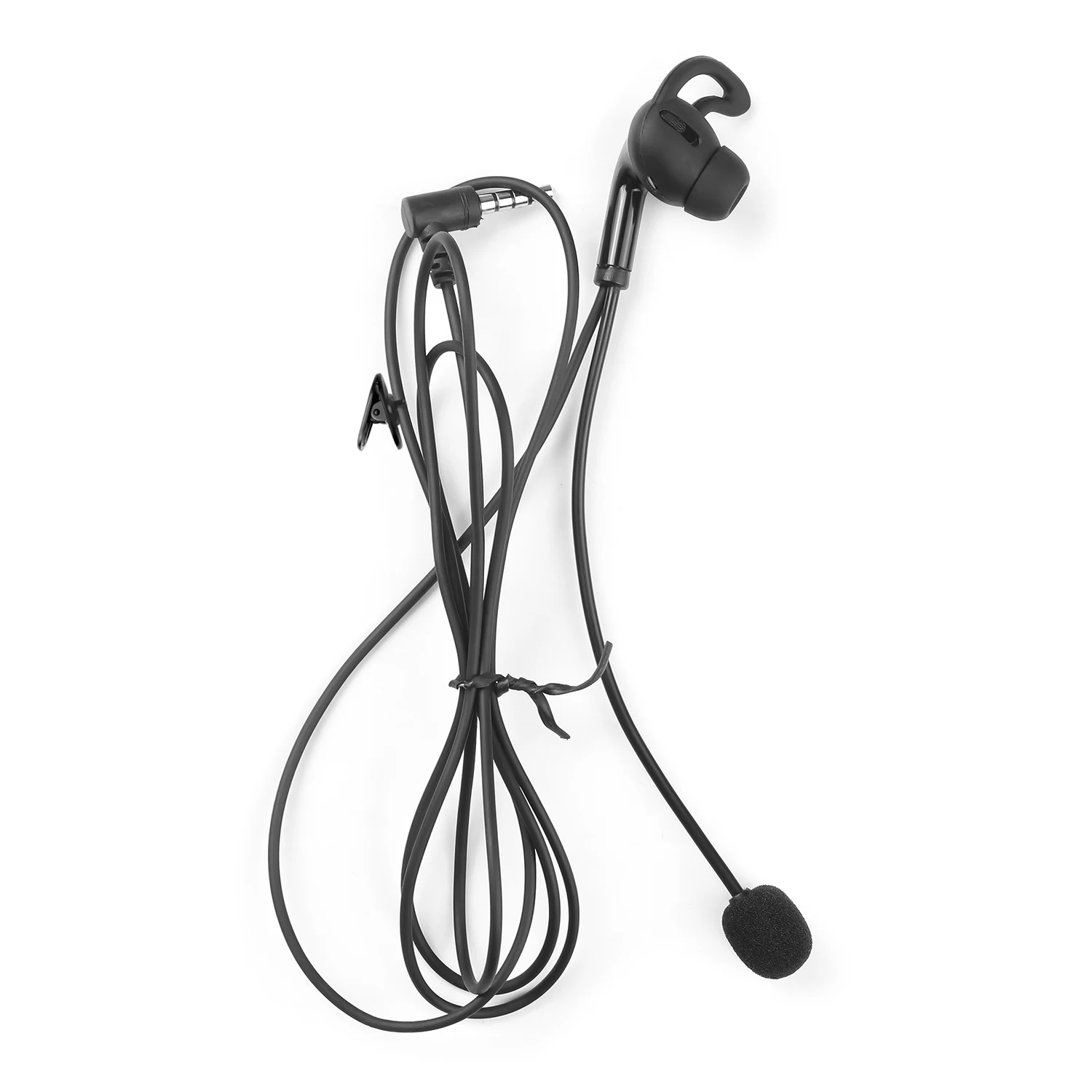NewEJEAS Universal 3.5mm Earphones FBIM Moto Intercom Accessories Clip 3.5mm Referee Intercom Earphones for Motorcycles