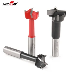 TIDEWAY Forstner Drill Self-centering Hole Saw Knife Wood Drill Carbon Steel Tungsten Carbide Woodworking Knife Woodworking Tool