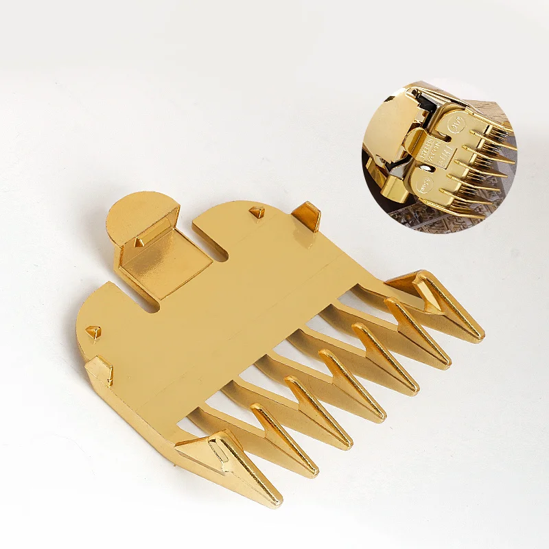 2PCS Plastic Men Hair Clipper Limit Comb Barber Trimmer Har Cutting Guide Replacement Attachment Salon Styling Tools 1.5mm/4.5mm