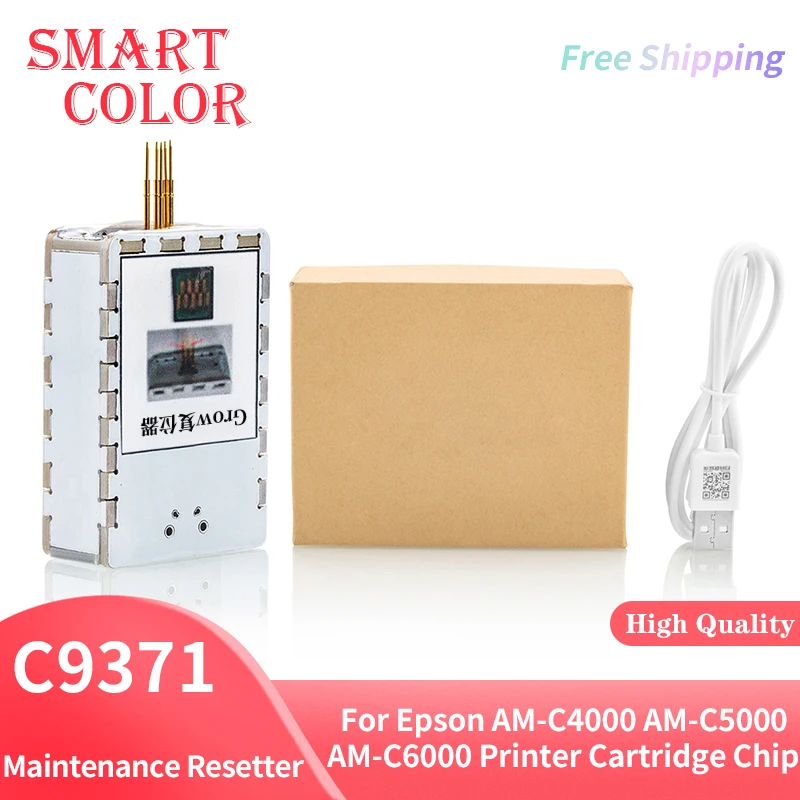 

C9371 Maintenance Resetter For Epson AM-C4000 AM-C5000 AM-C6000 Printer Cartridge Chip C9371 Maintenance Chip Resetter