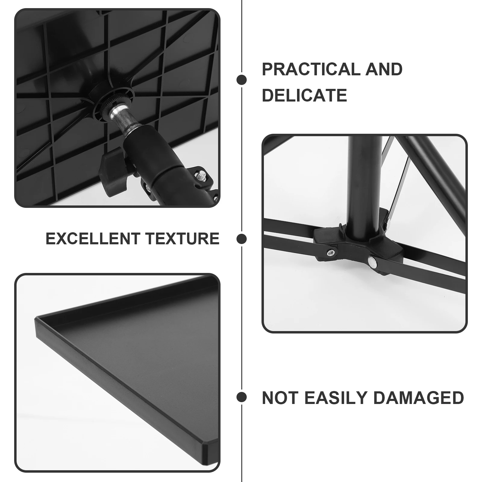 Universal Projector Tripod Stand Adjustable Height Tabletop Floor Projector Stand Bracket Camera Laptop Platform Holder