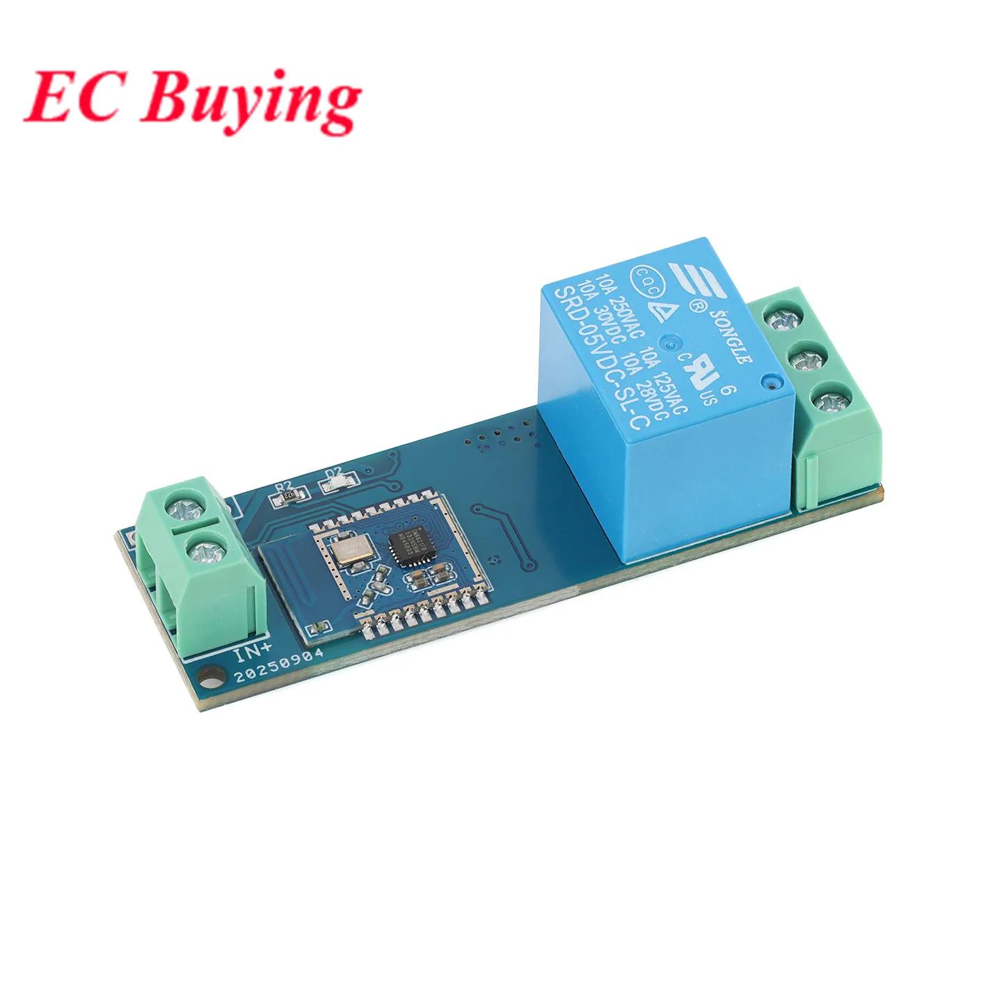 DC 5V 1 Way Relay Module Bluetooth-compatible BT Proximity Switch Phone Automatic Connection Switch APP/Mini Program Serial Port
