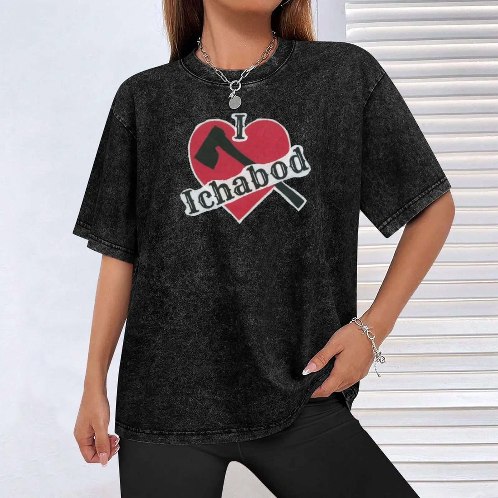 I Love Ichabod by VampireLily T-Shirt new gifts and t-shirts gifts for boyfriend oversized basketball graphic tees shirts men