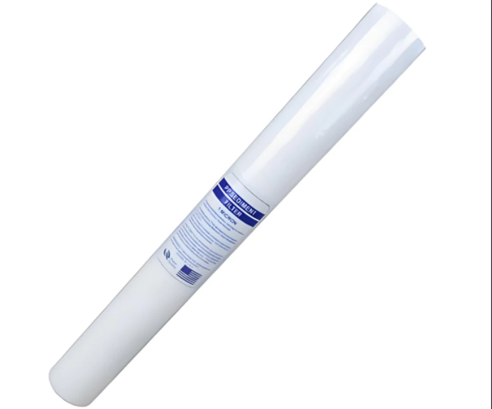 20" Standard-Filterkartusche PP (1 Mikron)/PPF-Wasserfilterkerze/PP-Wasserfilterersatz/Polypropylen-Filterkartusche