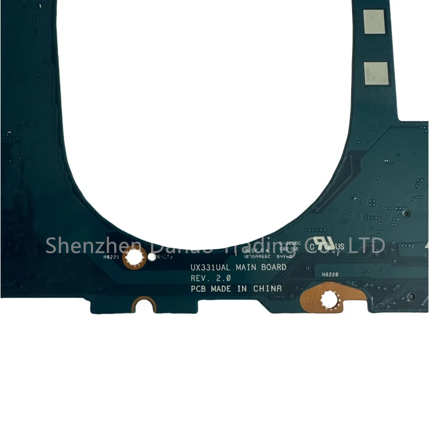 Placa base para ordenador portátil ASUS UX331UA UX331UAL con Core i3-8130U 8GB-RAM placa base UX331UAL completamente probada