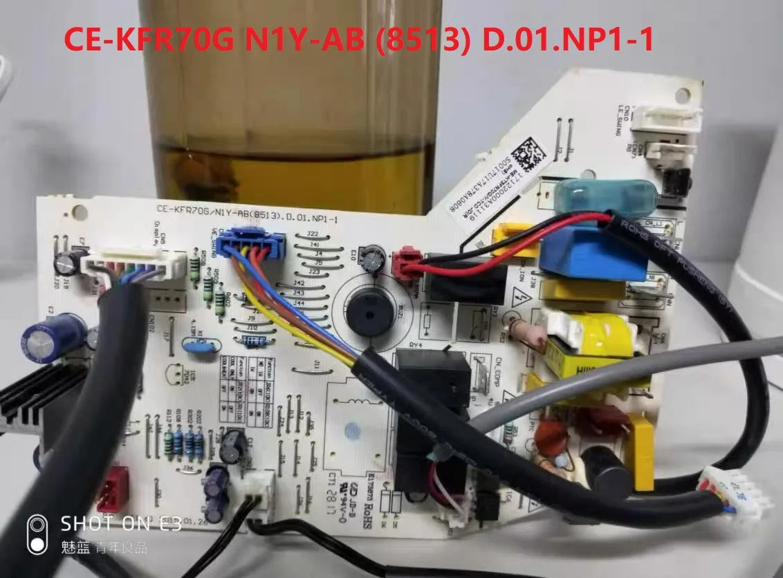 good for Midea air conditioner interior control board CE-KFR70G N1Y-AB (8513) D.01.NP1-1 Tested before shipment