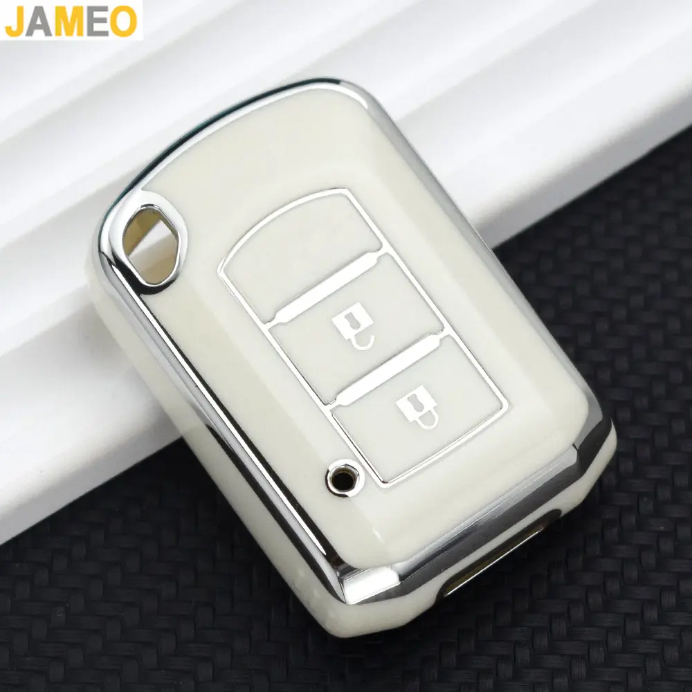 2 3 Buttons TPU Car Key Cover Case For Mitsubishi ASX ASH Outlander Lancer EX Galant Pajero L200 Protector Shell Fob Keychain